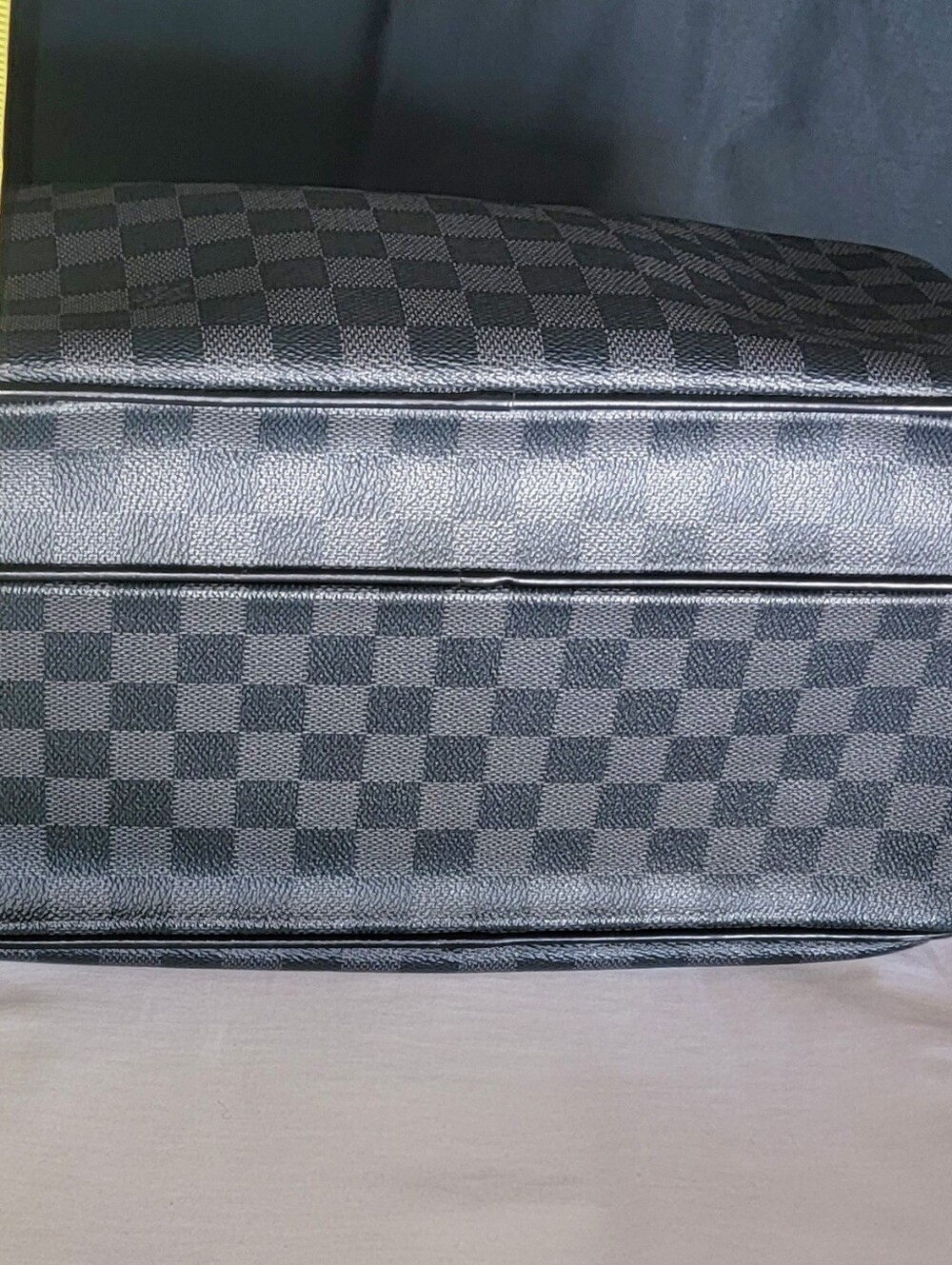 Authentic Louis Vuitton Black Checkered Men's Bag - Picture 7 of 15